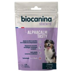 Biocanina Sérénité Alphacalm Tasty pour Chiens - 30 bouchées