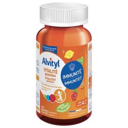 Alvityl Vitalité 10 Vitamines - 60 Gummies - Forme, énergie et croissance au quotidien