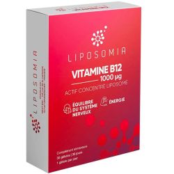 Prescription Nature Liposomia Vitamine B12 - Booste l'Énergie - 60 gélules