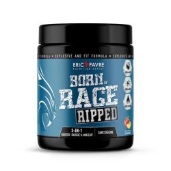 Eric Favre Born of Rage Ripped Pre-Workout Pêche - 250g