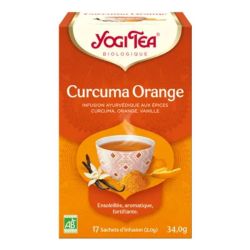 Yogi Tea Infusion Curcuma Orange Bio - 17 Sachets