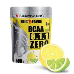 Eric Favre BCAA 8.1.1 Zero Vegan Citron - Citron Vert - 500g