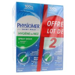 Physiomer Hygiène du Nez Spray Doux 2 x 135ml