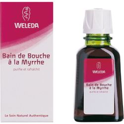 Weleda Soin Bucco-Dentaire Bain de Bouche à la Myrrhe 50 ml