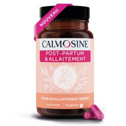 Calmosine Post-Partum & Allaitement 60 Gélules - vitalité, équilibre émotionnel et soutien de la lactation