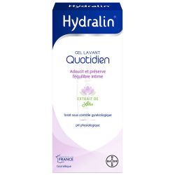 Hydralin Quotidien Gel Lavant - 400 ml - Hygiène Intime Douceur et Protection Journalière