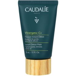 Caudalie Vinergetic C+ Masque Instant Detox - 35ml - Purifie, resserre les pores et ravive l’éclat