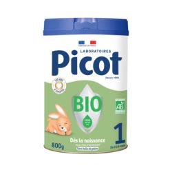 Picot Bio 1er âge 0-6 mois 800 g - Formule biologique sans huile de palme pour nourrissons