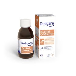 Delicare Capital Cognitif 125 ml - Soutien de l'attention, de la concentration et de la mémoire