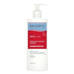Dexeryl Dexeclear Nettoyant Hydratant Apaisant Peaux Grasses ou Acnéiques - 400ml