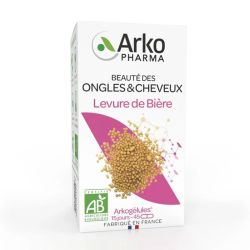 Arkopharma Arkogélules Levure de Bière Bio - 45 gélules - Beauté des cheveux & des ongles