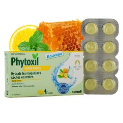 Sanofi Phytoxil - Pastilles Gorge Irritée - Miel Citron - 16 Pastilles
