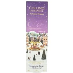 Collines de Provence Bouquet Parfumé Mandarine Figue 100 ml - Parfum d'ambiance aux notes fruitées