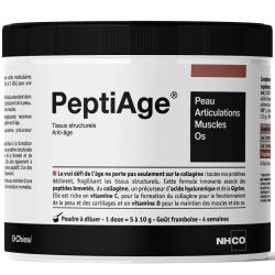 NHCO PeptiAge Poudre à Diluer 231g - Complément alimentaire, anti-âge global peau, muscles et os