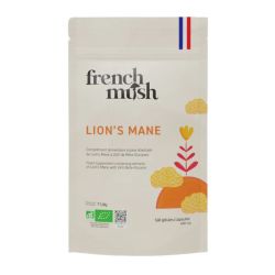 French Mush Lion's Mane 168 gélules - Concentration, mémoire et équilibre émotionnel
