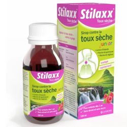 Lehning Stilaxx Sirop contre la Toux Sèche Junior 200ml – Sirop végétal gorge et toux sèche dès 1 an