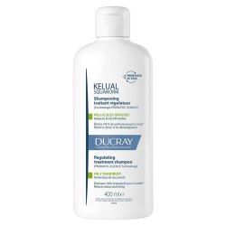 Ducray Kelual Squanorm - Shampoing Traitant Régulateur Pellicules Grasses - 400ml