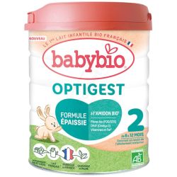 Babybio Optigest Lait Infantile en Poudre 2ème Âge +6m Bio - 800g