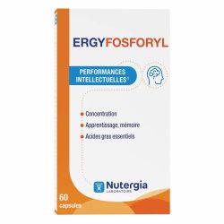 Nutergia Ergyfosforyl - Améliore les Performances intellectuelles - 60 capsules