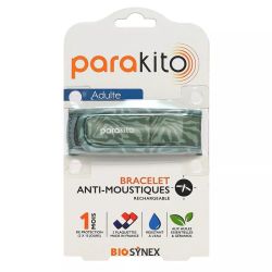 Parakito Bracelet Anti-Moustiques Adulte Camouflage + 2 Recharges