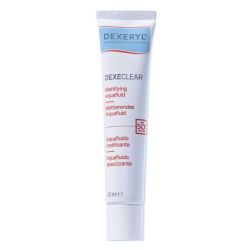 Dexeryl Dexeclear Aquafluide Matifiant Peaux Grasses ou Acnéiques SPF50+ - 40ml