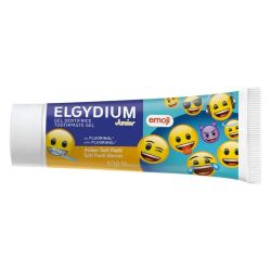 Elgydium Junior Dentifrice au Fluorinol Emoji - Saveur Tutti Frutti - 7/12 Ans - 50ml