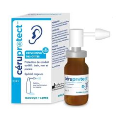 Ceruprotect Solution Auriculaire Prévention des Otites - 10 ml - Spécial Nageurs dès 24 mois
