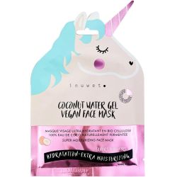 Inuwet Eau de Coco Masque Visage Licorne Ultra Hydratant – Masque biocellulose ultra hydratant