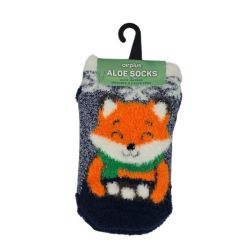 Airplus Chaussettes Infusées à l'Aloe Vera Renard d'Hiver Taille 26-31 - Confort et douceur