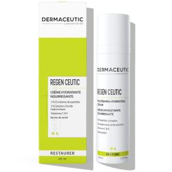 Dermaceutic Regen Ceutic Crème Hydratante Nourrissante - 40ml - Régénère, raffermit et nourrit la peau