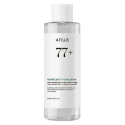 Anua Heartleaf 77% Soothing Toner 250ml - Lotion tonique hydratante et apaisante anti-rougeurs
