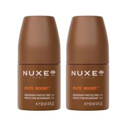 Nuxe Men [BOOST]³ Déodorant Protection 24h Notes Boisées & Épicées - 2 x 50ml