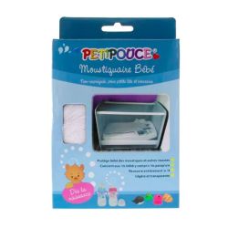 Estipharm Petipouce Moustiquaire Bébé - Pour Lits et Berceaux - 145 x 74,5 x 82,5 cm - 1 unité