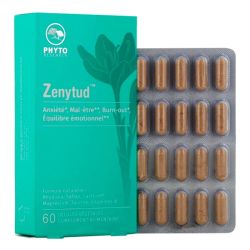Phytoresearch Zenytud - Anxiété, Mal-être, Burn-Out - 60 gélules