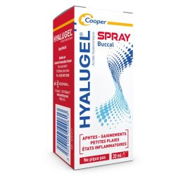 Hyalugel Spray Buccal - 20ml - Soulage les aphtes, petites plaies et inflammations
