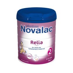 Novalac Relia 2 Lait en Poudre 6-12 mois - 800g