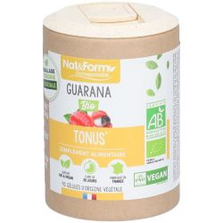 Nat&Form Guarana Bio - 90 gélules - Tonus, énergie et vitalité au naturel