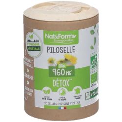 Nat&Form Piloselle Bio - 90 gélules - Détox, drainage et élimination de l’eau