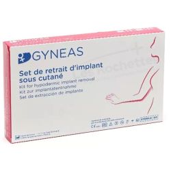 Gyneas Set Retrait Implant Sous-Cutané - Kit Sécurisé pour Professionnels