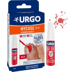 URGO Filmogel® Mycose 2 en 1 - 4ml - Traitement et camouflage des mycoses de l’ongle