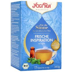 Yogi Tea Pour Les Sens Inspiration Fraiche 17 Sachets