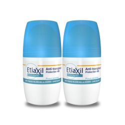 Etiaxil Anti-transpirant Protection 48h Peaux Sensibles Roll-on - Lot de 2 x 50ml
