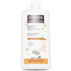 Cattier Moussant Familial Fleur D'Oranger Bio 500ml – Apaisement et vitalité
