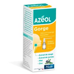 Pileje Azéol Spray Gorge - 15ml - Confort de la gorge et soutien immunitaire