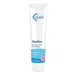 Gilbert Vaseline - 100 ml - Soin Protecteur et Adoucissant Peaux Sensibles