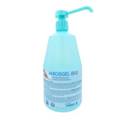 Anios Aniosgel 800 Gel Hydroalcoolique 1L - Désinfection hygiénique et chirurgicale des mains