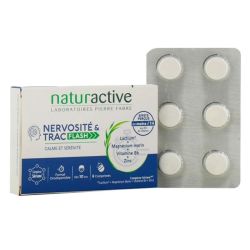 Naturactive Nervosité & Trac Flash - Favorise le Calme et la Sérénité - 6 pastilles