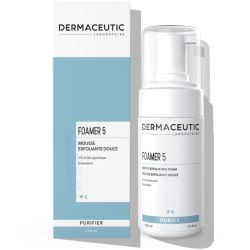 Dermaceutic Foamer 5 Mousse Exfoliante Douce - 100ml - 5% Acide Glycolique Enoxolone Vegan
