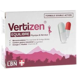 LBN VertiZen Équilibre - 60 gélules - Équilibre et réduction des vertiges