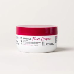 Luxéol Masque Frisés & Crépus Pot 250 ml - Nourrit intensément, répare en profondeur et sublime les cheveux très texturés